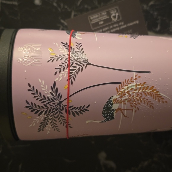 Sara Miller Lavender Travel Tumbler with Straw, 20 Oz., Retail Price $28.00US - Picture 4 of 16